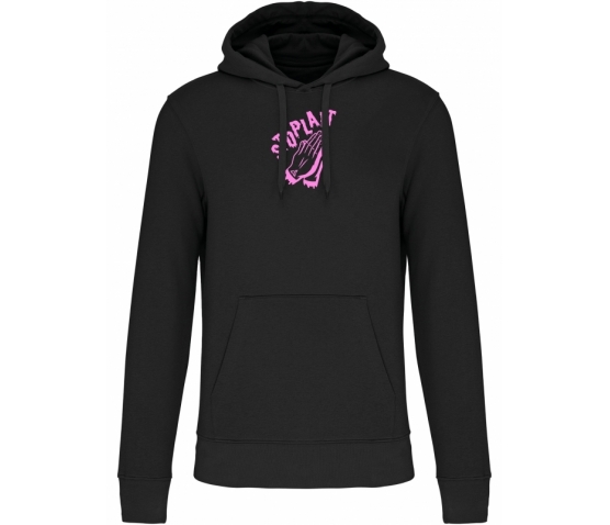 Sweat-Shirt à capuche - Stoplait-Noir