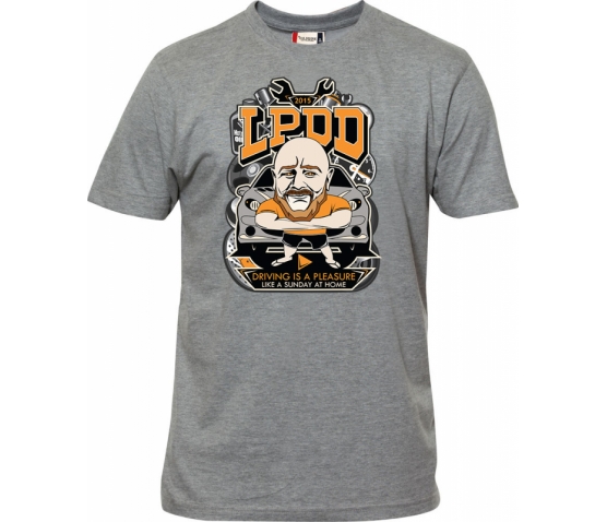 LPDD - T-Shirt - Driving is a Pleasure - Gris