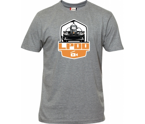 LPDD - T-Shirt - Moteur - Gris