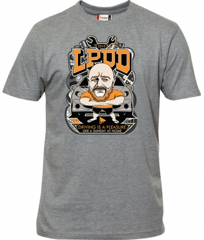 LPDD - T-Shirt - Driving is a Pleasure - Gris
