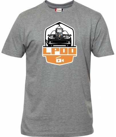 LPDD - T-Shirt - Moteur - Gris