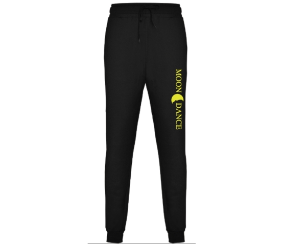 -- Pantalon JOGGING ENFANT IMPRESSION FLUO - MOONDANCE-Jaune Haute Visibilité