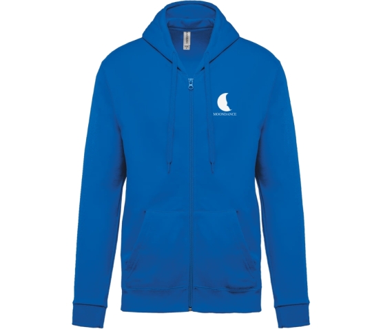 Sweat zippé ENFANT - MOONDANCE-Bleu Royal