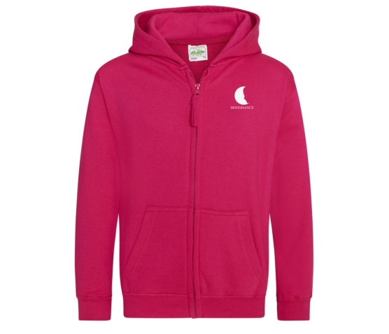 -Sweat zippé ENFANT - MOONDANCE-Fuchsia