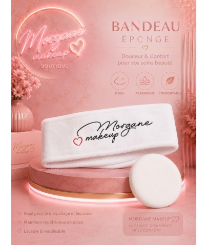 Bandeau éponge - Signature