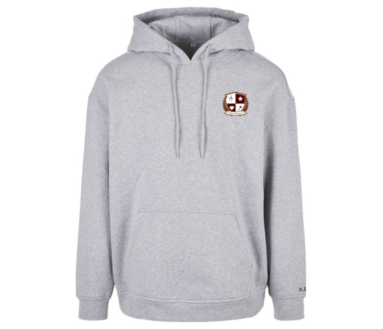 Hoodie - Écusson - Héros Ordinaires-Gris Clair