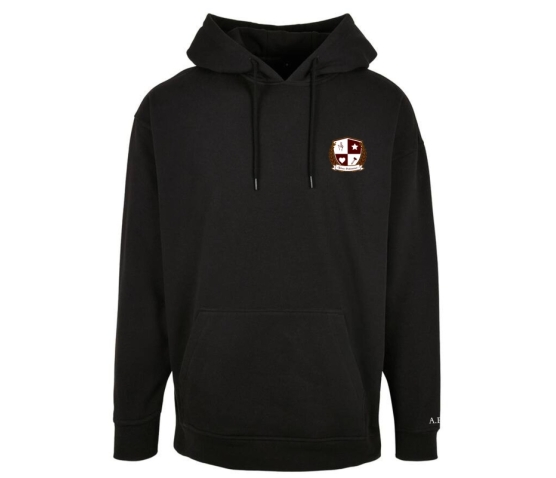 Hoodie - Écusson - Héros Ordinaires-Noir