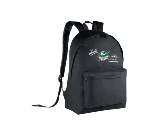 Sac à dos - Le monde part en cacahuète-Noir