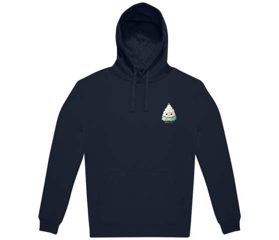 Sweat à capuche - MERII KURISUMASU-Bleu Marine
