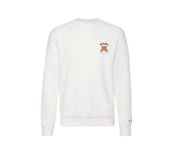 Sweat Col Rond - Aniki-Blanc