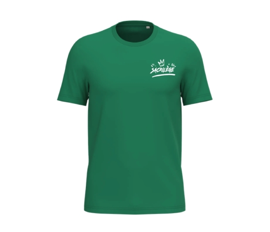 T-shirt - Le monde part en cacahutète-Vert