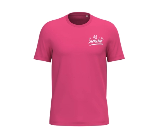 T-shirt - Le monde part en cacahutète-Rose