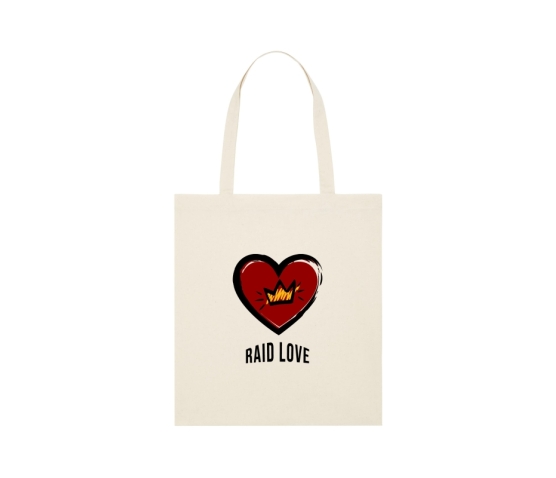 Tote Bag - Cœur Raid Love