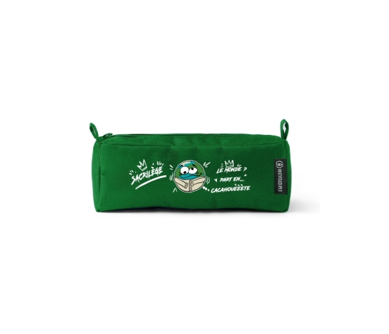 Trousse - Le monde part en cacahuète-Vert
