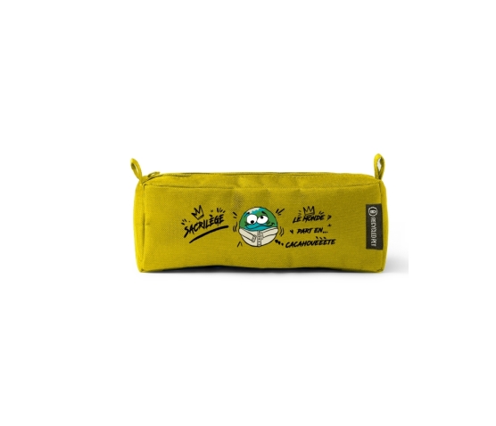 Trousse - Le monde part en cacahuète-Jaune
