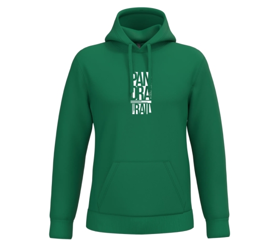 Panora'Trail - Sweat-shirt capuche-Vert Bouteille