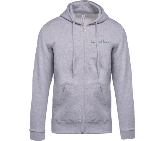 Panora'Trail - Sweat-shirt zippé-Gris