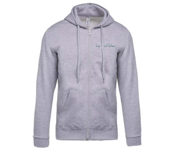 ---Panora'Trail - Sweat-shirt zippé-Gris
