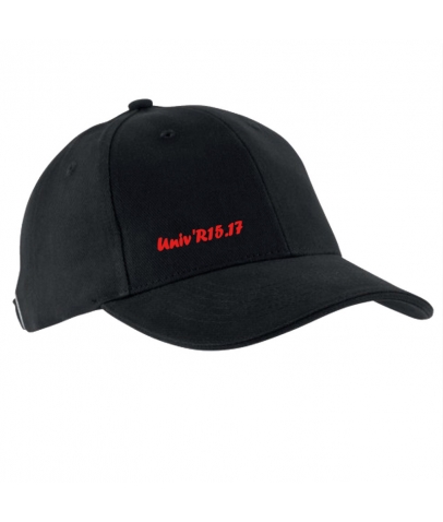 Casquette Noire avec Liseré