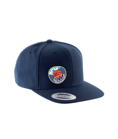 Casquette visière plate - BCM Matour - Bleu marine