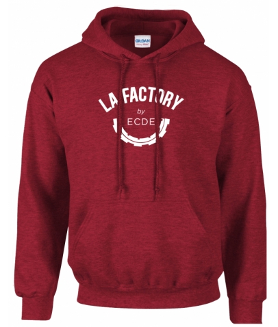 HOODY UNISEXE CLASSICS - ANTIQUE CHERRY RED