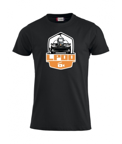 LPDD - T-Shirt - Moteur - Noir
