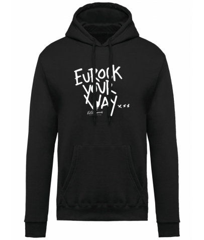 Sweat-shirt à capuche - Unisexe - Eurock Your Way