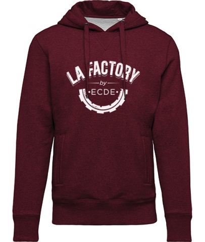 Sweat-shirt BIO homme - Wine Heather