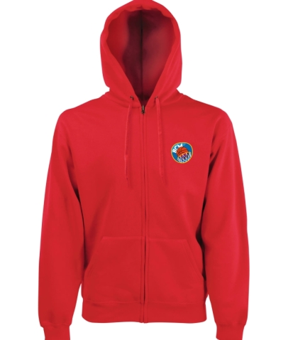 Sweat-Shirt Zippé - Enfants - BCM Matour - Rouge