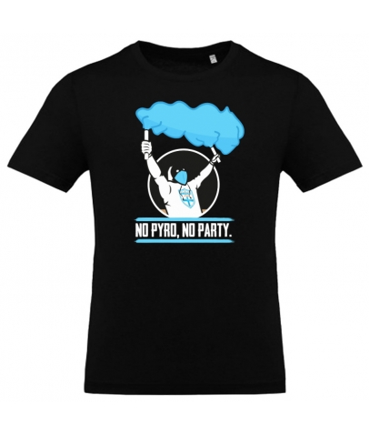 T-Shirt - No Pyro No Party - Black
