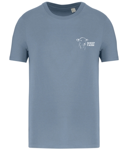 Tee-Shirt - Unisexe - Sheep Farm - Bleu