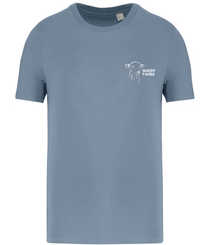 Tee-Shirt - Unisexe - Sheep Farm - Bleu