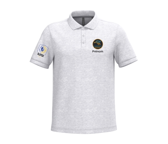 Adhérent - POLO-Gris