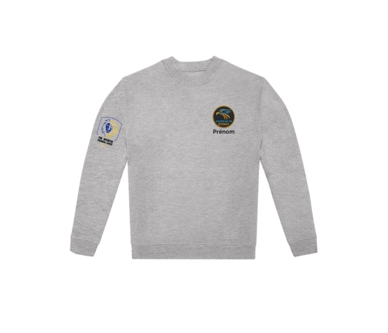 Adhérent - SWEAT-SHIRT COL ROND-Gris