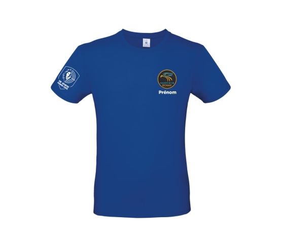 Adhérent - T-SHIRT-Blanc / Bleu Marine