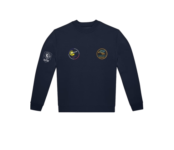 Formateurs ANIMATEUR - SWEAT-SHIRT COL ROND-Bleu Marine