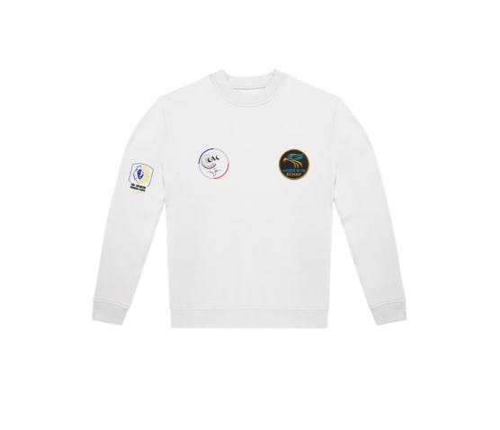 Formateurs CAC - SWEAT-SHIRT COL ROND-Blanc