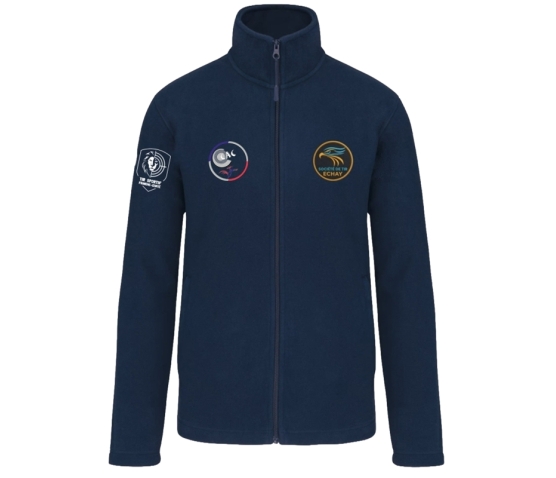Formateurs CAC - VESTE MICROPOLAIRE-Bleu Marine