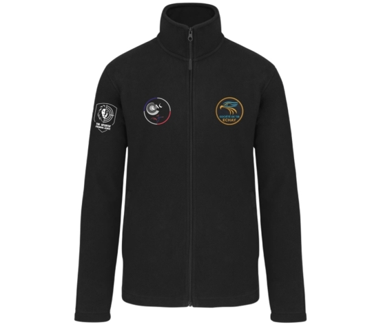 Formateurs CAC - VESTE MICROPOLAIRE-Noir