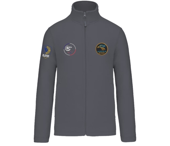 Formateurs CAC - VESTE MICROPOLAIRE-Gris