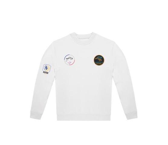 Formateurs MONITEUR TAR - SWEAT-SHIRT COL ROND-Blanc