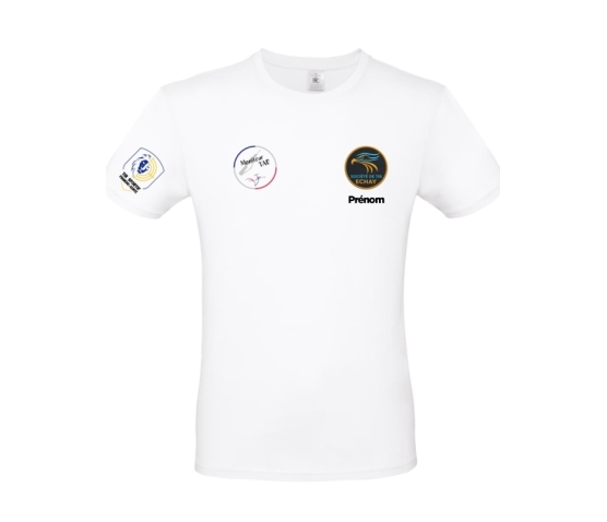 Formateurs MONITEUR TAR - T-SHIRT-Blanc