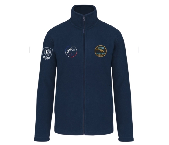 Formateurs MONITEUR TAR - VESTE MICROPOLAIRE-Bleu Marine
