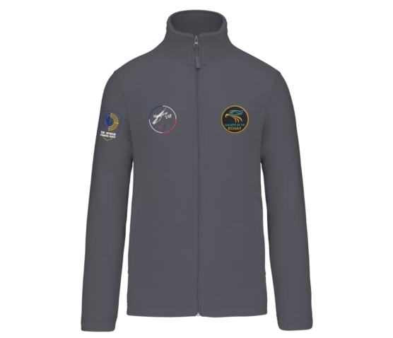 Formateurs MONITEUR TAR - VESTE MICROPOLAIRE-Gris