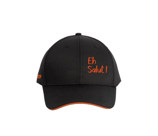 Casquette - Eh Salut-Orange