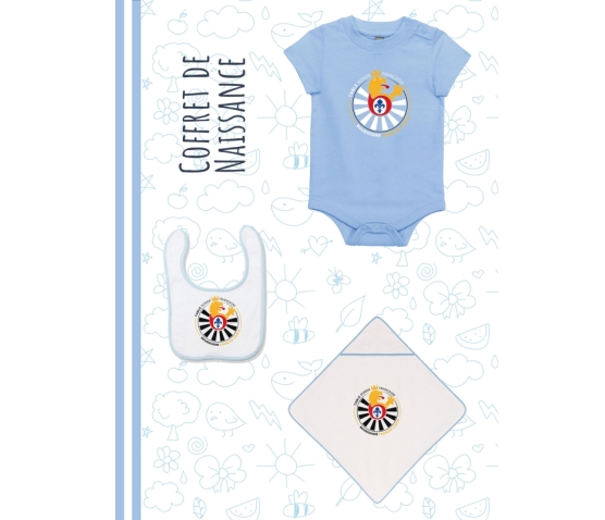 Coffret de Naissance - Bleu Ciel - Table Ronde Française
