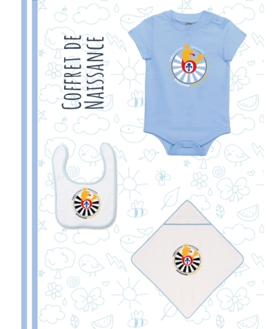 Coffret de Naissance - Bleu Ciel - Table Ronde Française