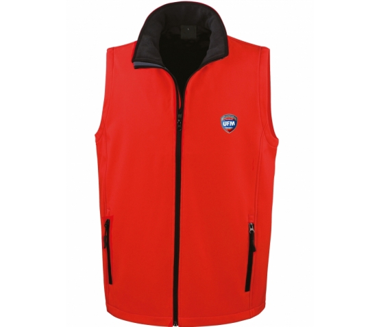 Bodywarmer Softshell - UFM Mâcon