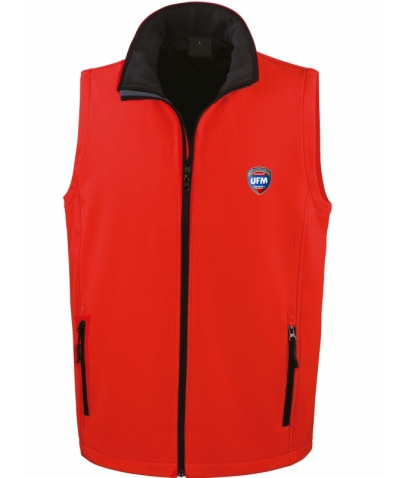 Bodywarmer Softshell - UFM Mâcon