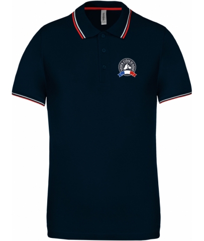 Vespa Polo - Homme - Navy Red White